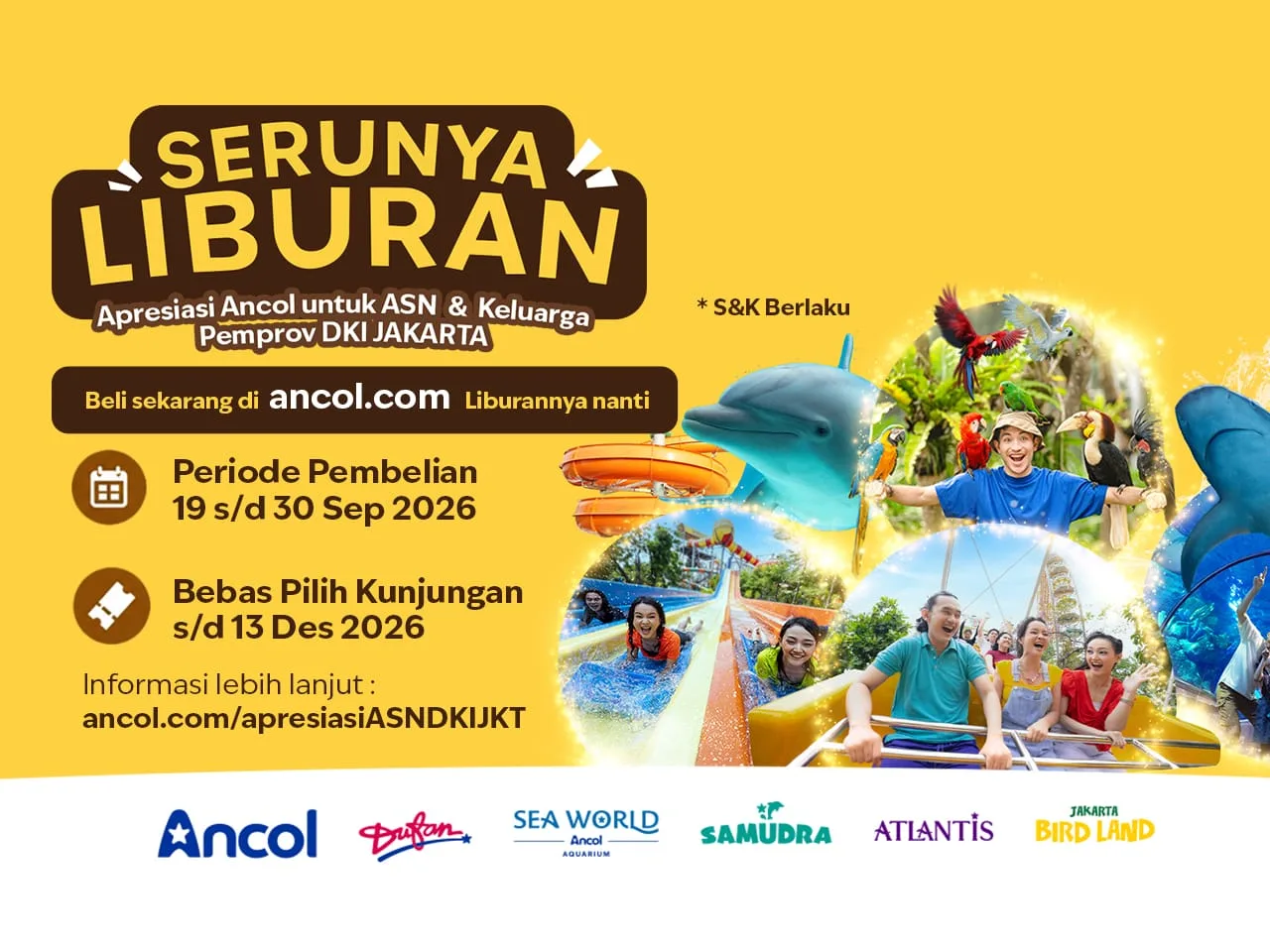 Apresiasi Spesial untuk ASN & Keluarga Pemprov DKI